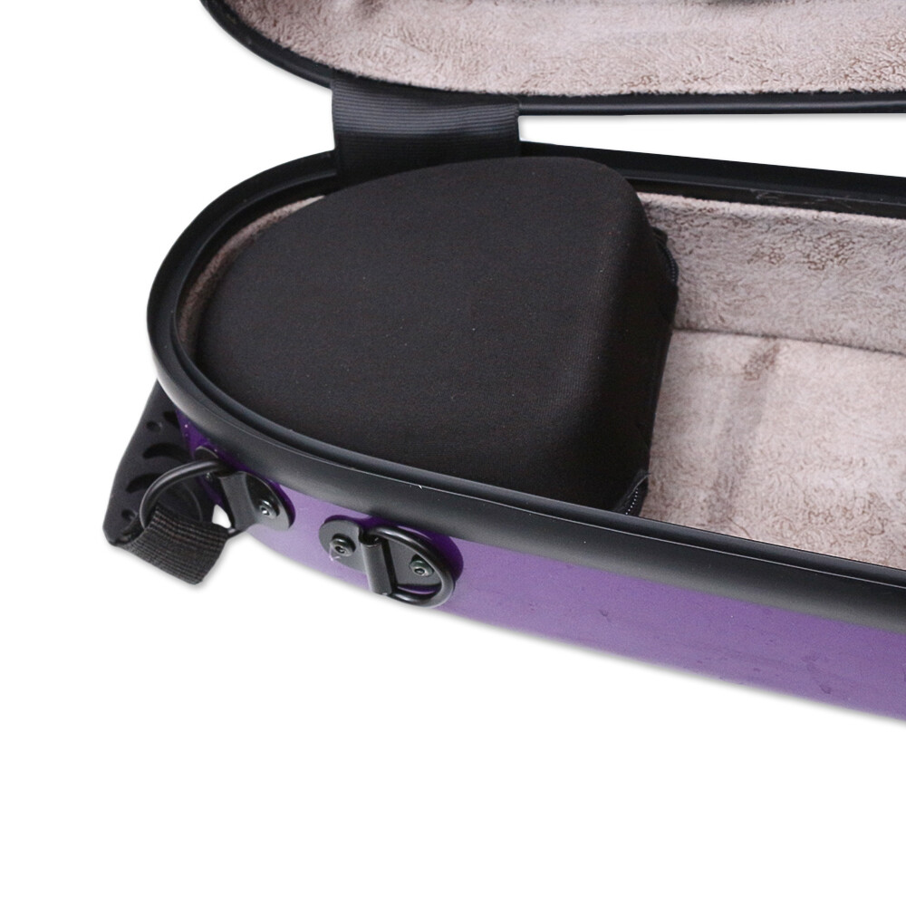 4/4 Violin Case Hard Shell With BackStraps，Handle Lightweight Waterproof