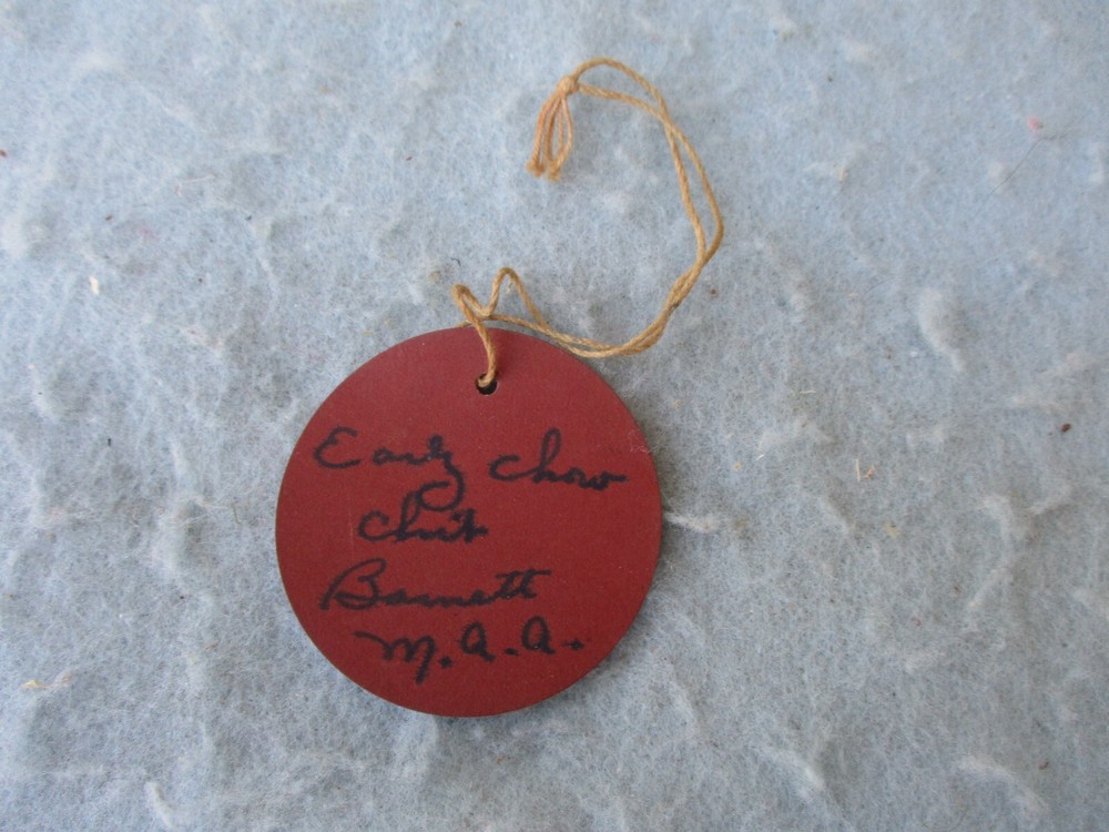 WWII US Army Mess Hall Early Chow Chit Named Unusual WW2