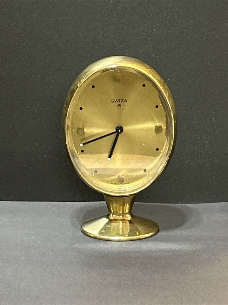 Vintage Swiza desk clock