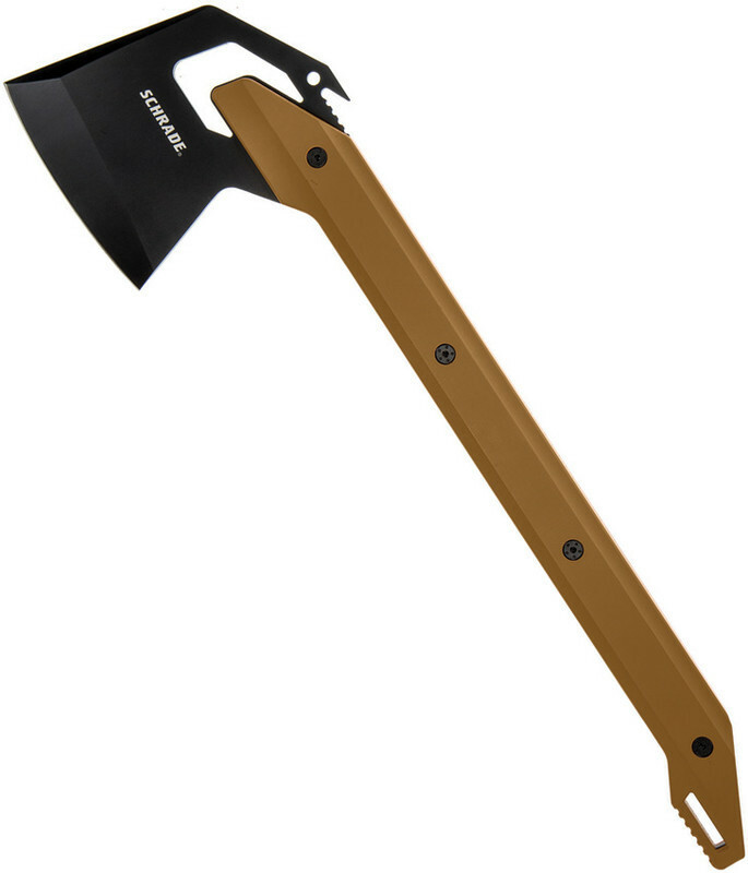 New Schrade Frontier Axe Brown 1121078