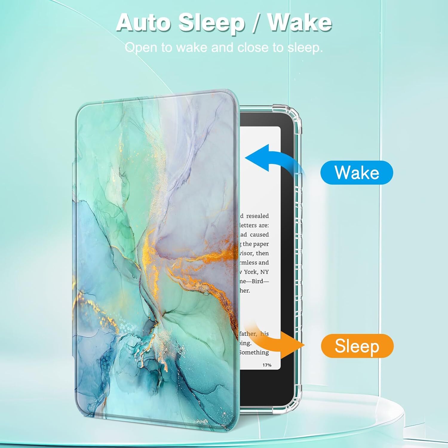 Case for 7'' Kindle Paperwhite (12th 2024) Clear Soft Flexible TPU Back Cover