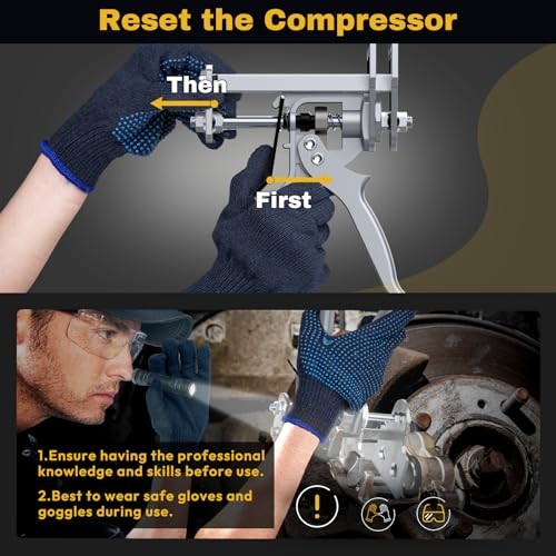 Brake Caliper Compression Tool, Single/Twin/Quad/Sextuplet Piston Disc 29100