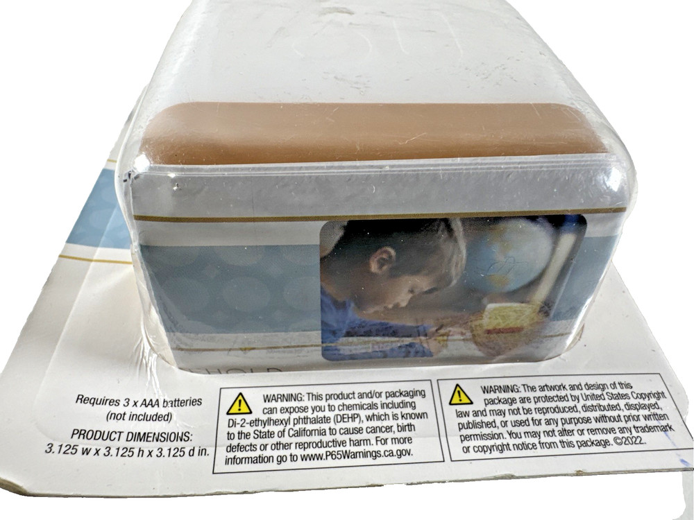 NEW OLD STOCK 3"Cube Timer LED Display Digital Timer Cooking Study LIGHTS UP