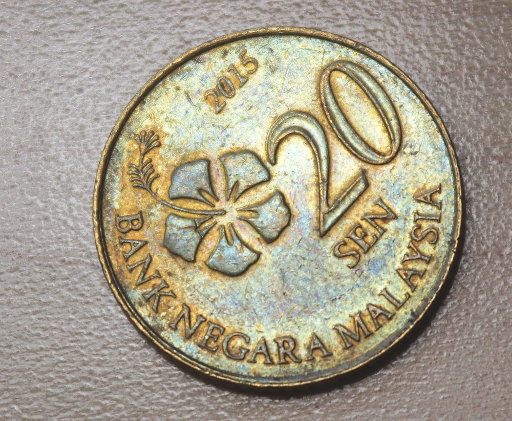 2015 Malaysia 20 Sen