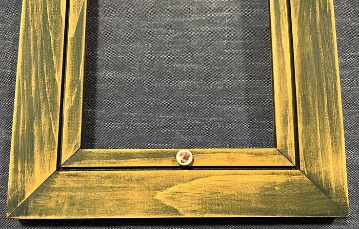 Wood Window Like FRAME for Needlepoint Cross Stitch Rustic Primitive Large