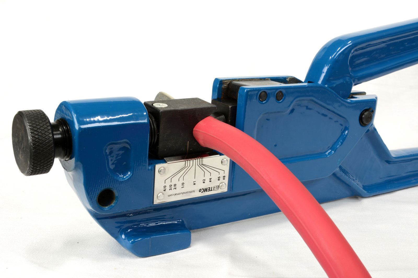 TEMCo DIELESS INDENT LUG CRIMPER TOOL Electrical Battery Terminal Cable Wire