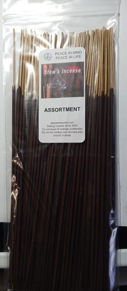 Assorted 11 inch Incense Sticks---Approx. 100 Sticks