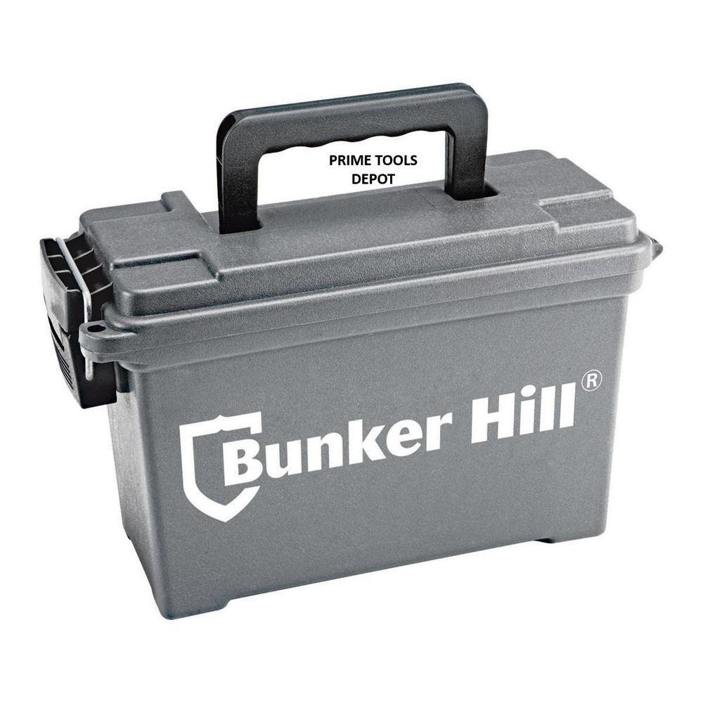 Bunker Hill Security Ammo Box great for Ammunition, Camera, Electronics & more
