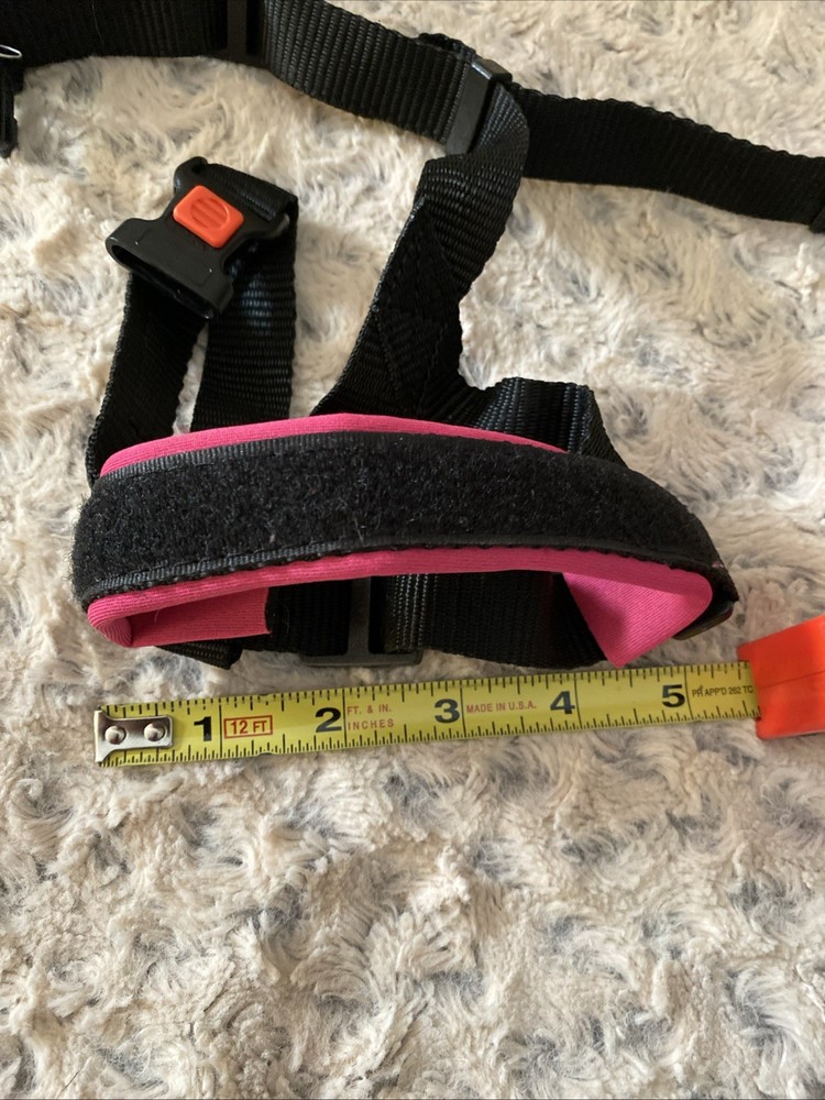 Bronzedog Soft Padded Nylon Dog Muzzle Pink Size Medium NWT