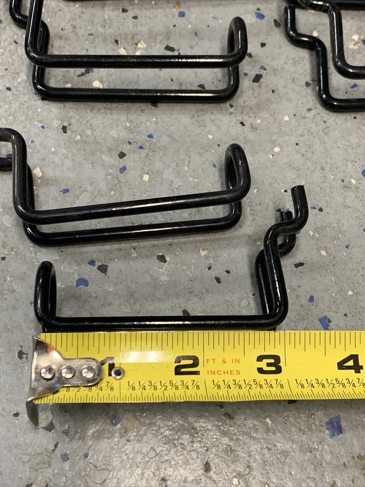 Safety Metal Loop Hook, 3” Black, 42 Pieces