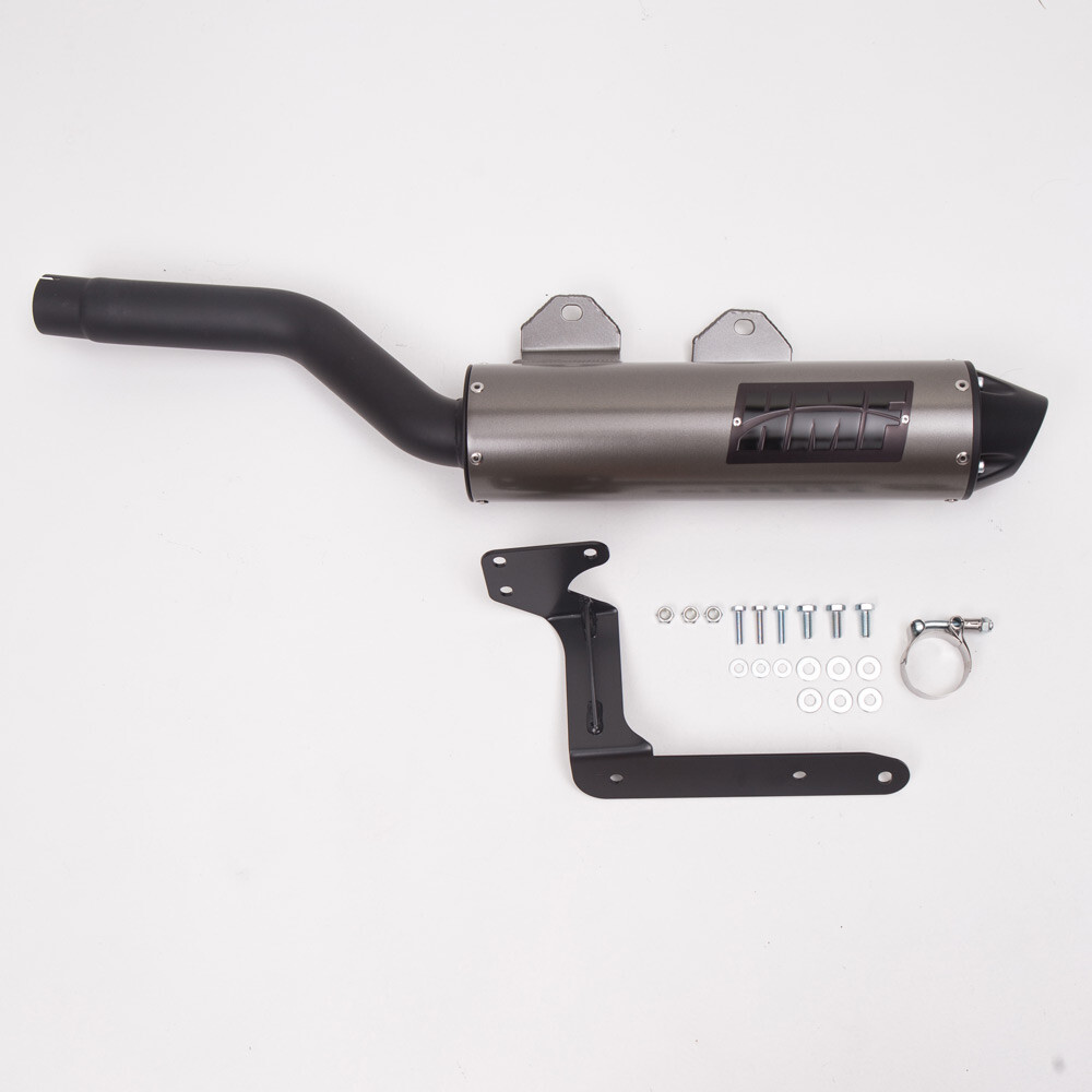 HMF for Can-Am Outlander MAX XMR 1000 13-22 Black Slip On Blackout 014473606192