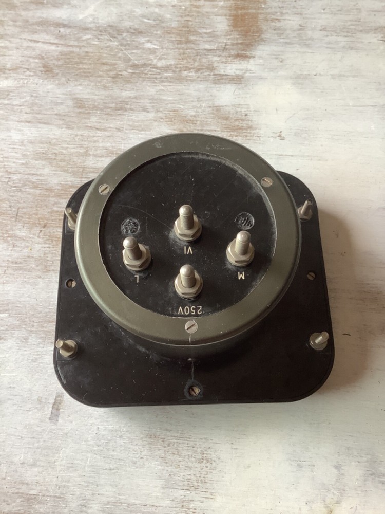 1957 Rolls Royce Watt Meter Dynamometer L16492 Bakelite Case