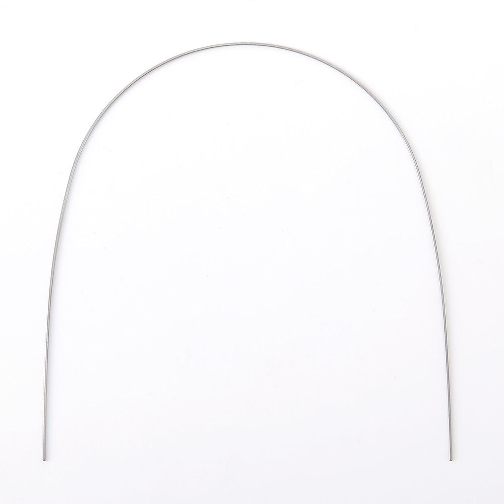 JMU 10PCS Orthodontic NiTi Archwire Thermal Activated Natural Round/Rectangular