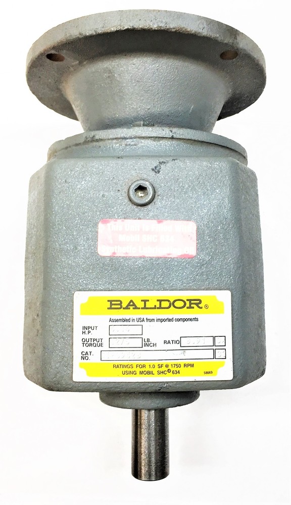 BALDOR Gearbox Speed Reducer GIF0942B NOS