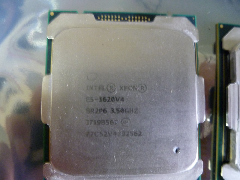 PAIR OF INTEL XEON E5-1620V4 3.50GHZ SR2P6 CPU PROCESSOR