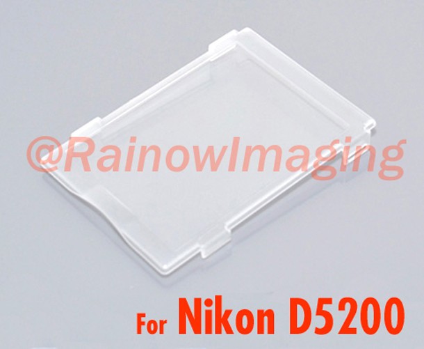 JJC Hard LCD Screen Cover Protector for Nikon D5100 D5200 DSLR