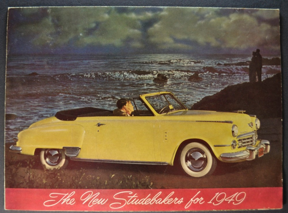 1949 Studebaker Brochure Commander Champion Land Cruiser Nice Original 49