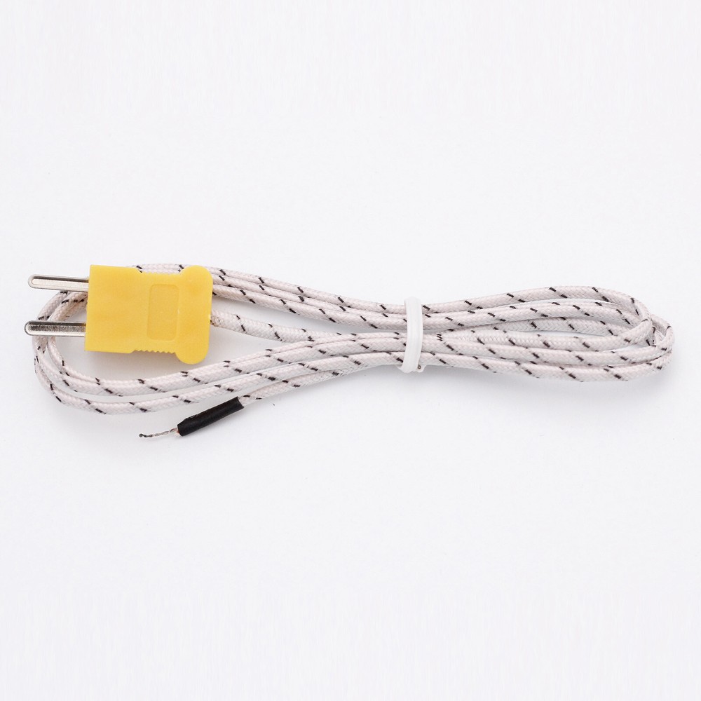 10pcs/pack LOT K Type Temperature Sensor 5m Thermocouple Wire 12.5mm Probe Cable