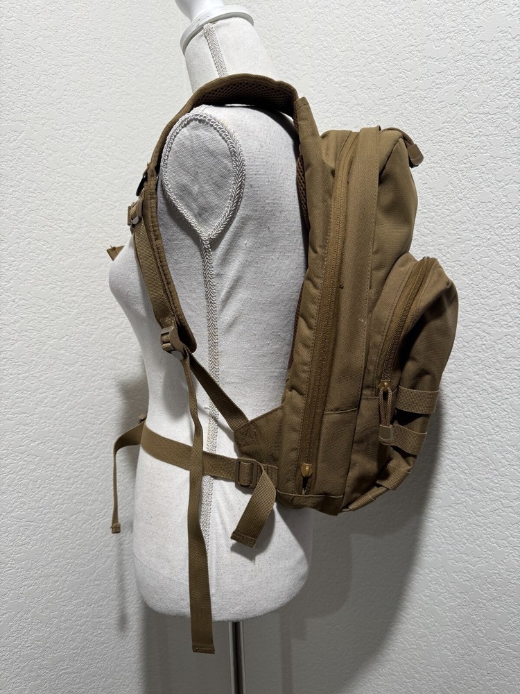 Tactical Hydration Field Pack Tan Color Backpack-No Bladder