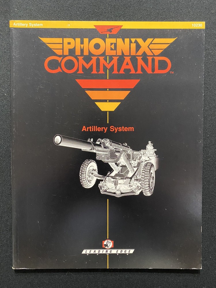 Phoenix Command Artillery System Book Unused