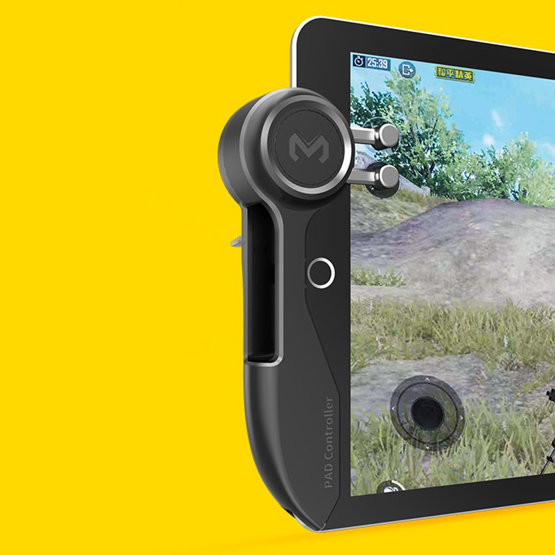 Gaming Trigger Aiming Fire Button Handle Shooter Controller For iPad PUBG Tablet