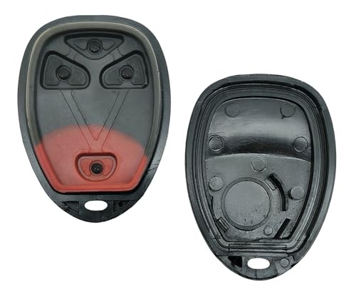 Key Fob Shell Case Replacement Fits for Chevy Silverado Avalanche 4 Buttons B