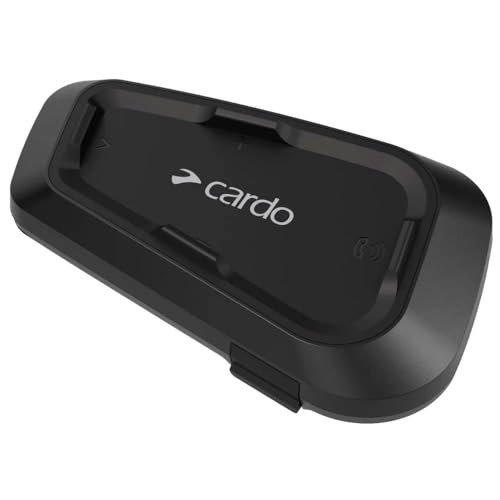 Cardo Systems Spirit Motorcycle Bluetooth Communication Headset 2 Pack, Black