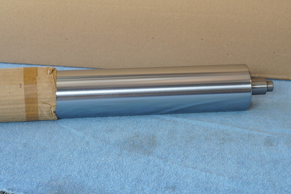 Didde Web Press Chrome Transfer Roller 20.5" Wide #329-025 (Quad-Flow System)