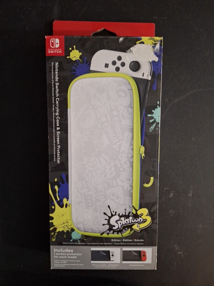 Nintendo Case & Screen Protector for Switch  - Splatoon 3 Edition