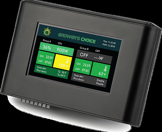 Growers Choice Master Lighting Controller LED HPS Timer Daisychain Dim Function