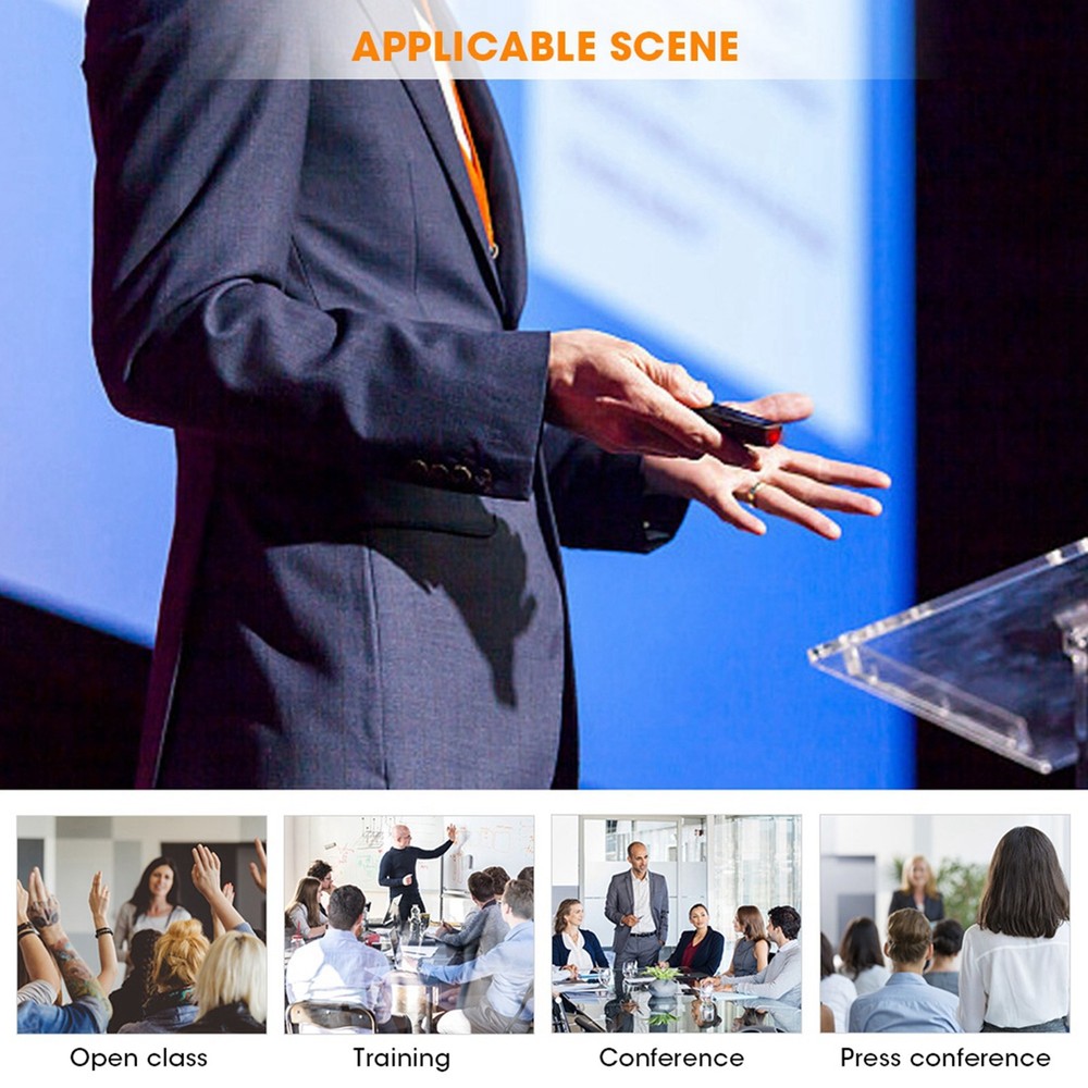 Wireless Presenter Power Point Mouse Clicker Pointer Presentation Remote Fit