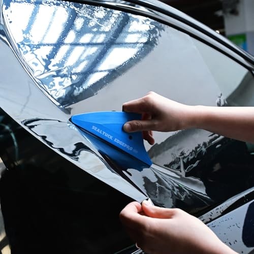 3PCS Window Tint Triangle Squeegee Set with Different Hardness – Professional