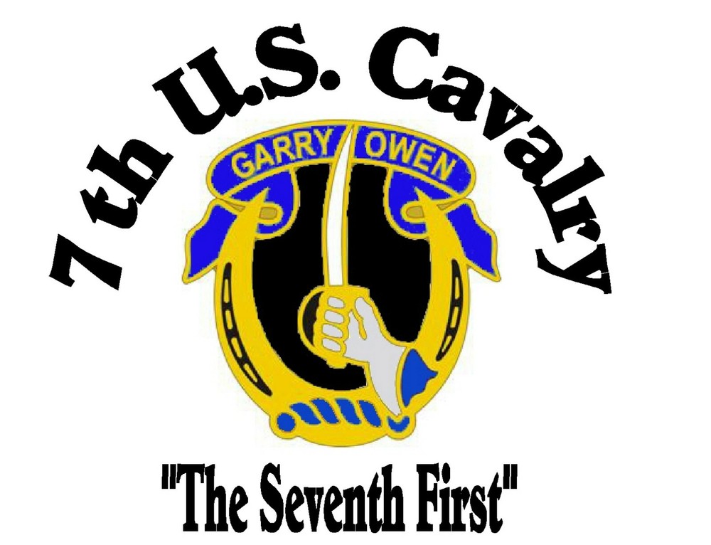 Address Labels -  Cavalry - 7th Cavalry - "Seventh First"