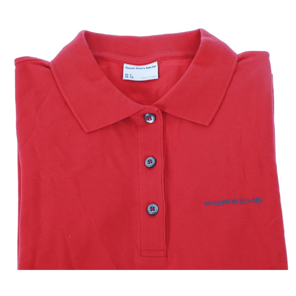 Porsche Red Polo Shirt