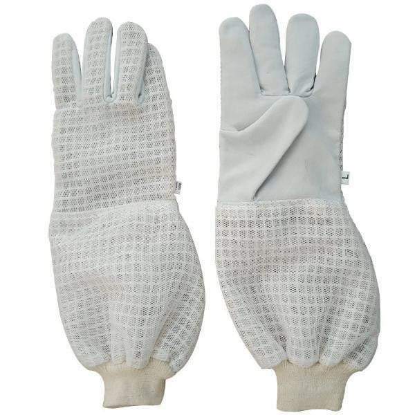 OZ ARMOUR 3 Layer Mesh Ventilated Cow Hide Gloves