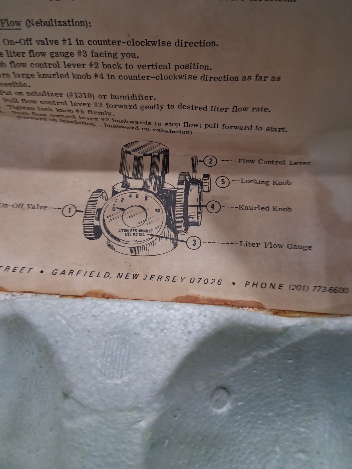 MADA Medical Portable Oxygen Kit Dual Cylinder Regulator Case