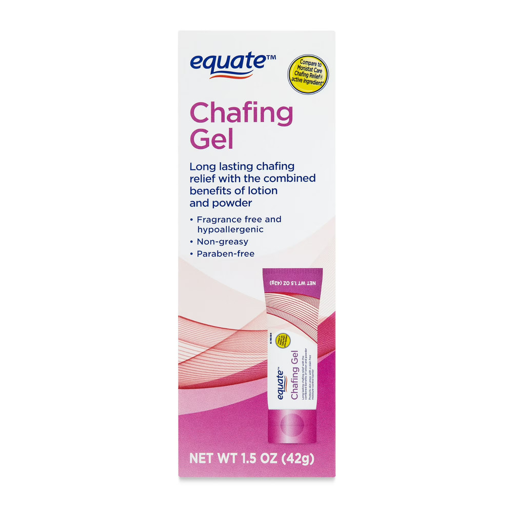 (2 pack) Equate Chafing Gel, 1.5 oz