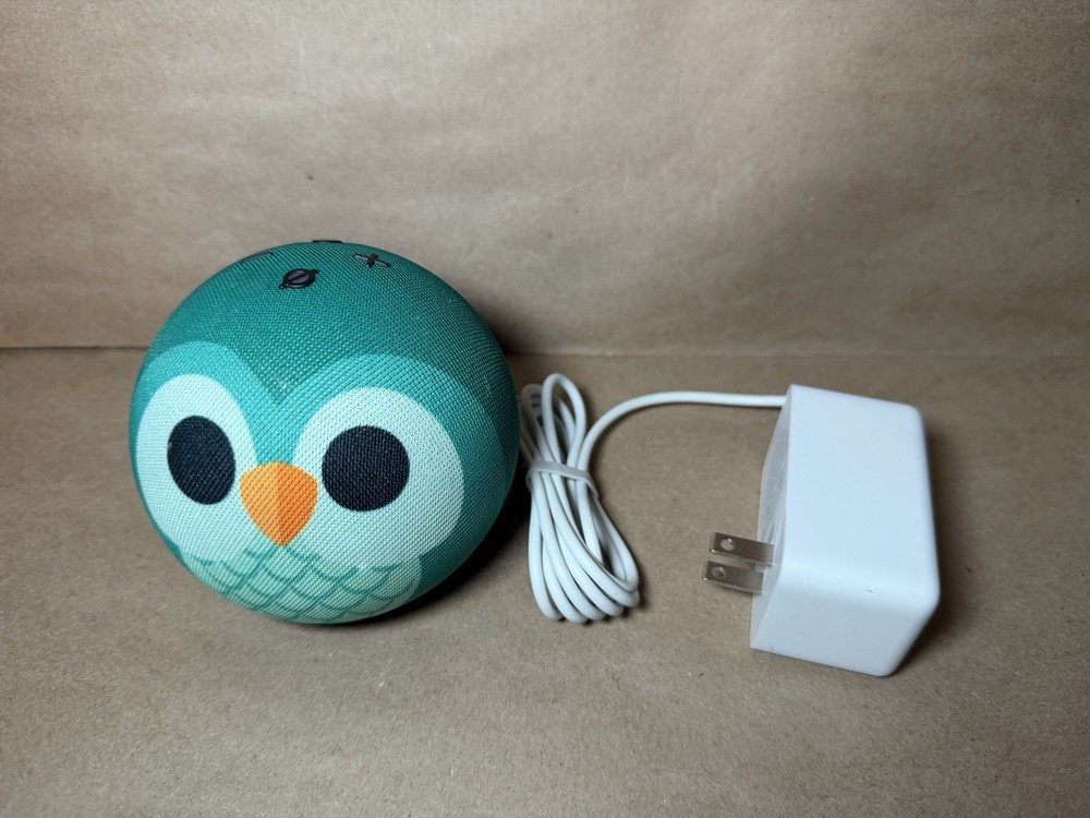 Amazon Echo Dot Kids C2N6L4 Owl Shape Wireless Bluetooth Portable Smart Speaker