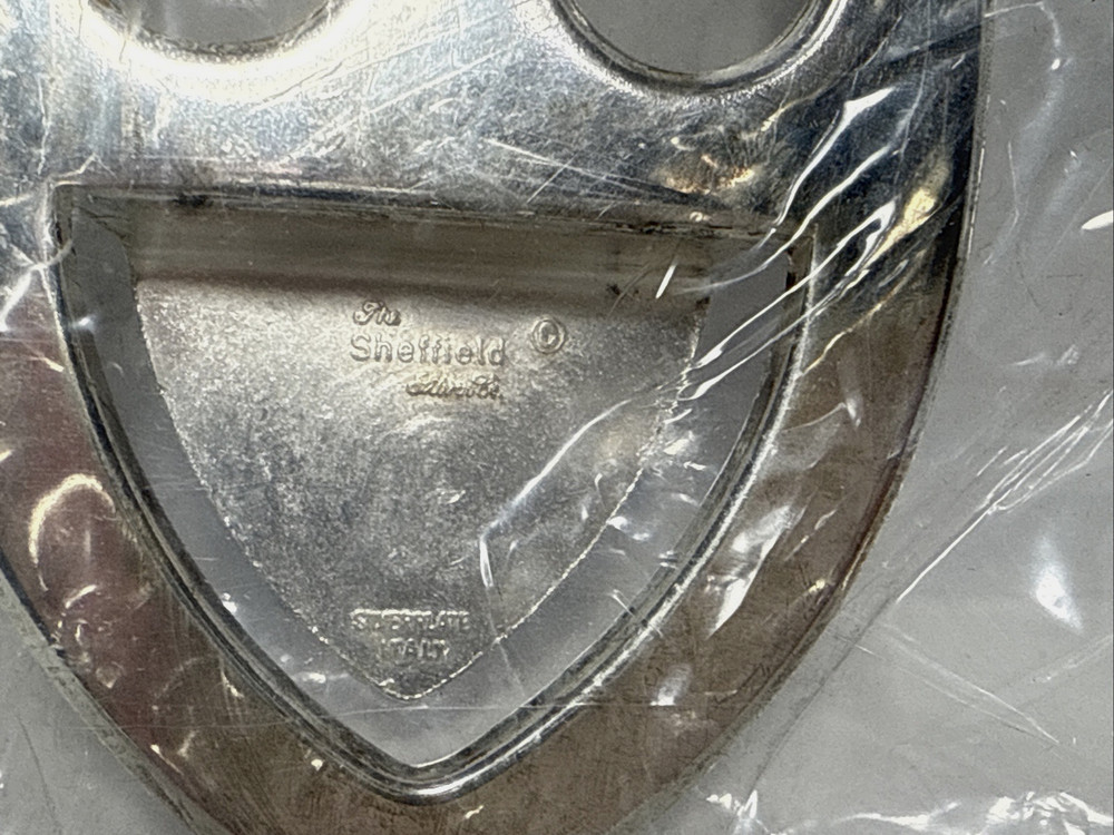 Sheffield Silverplate Casserole Spoon Rest #1180 Italy Vtg Kitchen Tableware