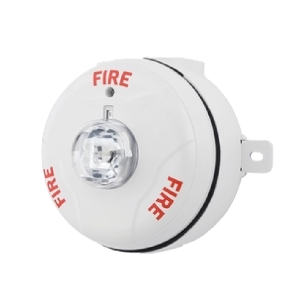 System Sensor SCWHK SpectrAlert Advance White Outdoor Ceiling Mount Strobe