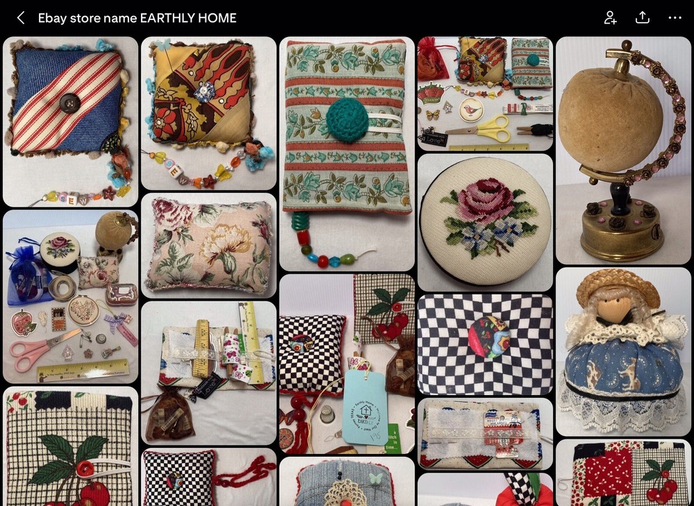 Sewing Pin cushion Needle Book 38