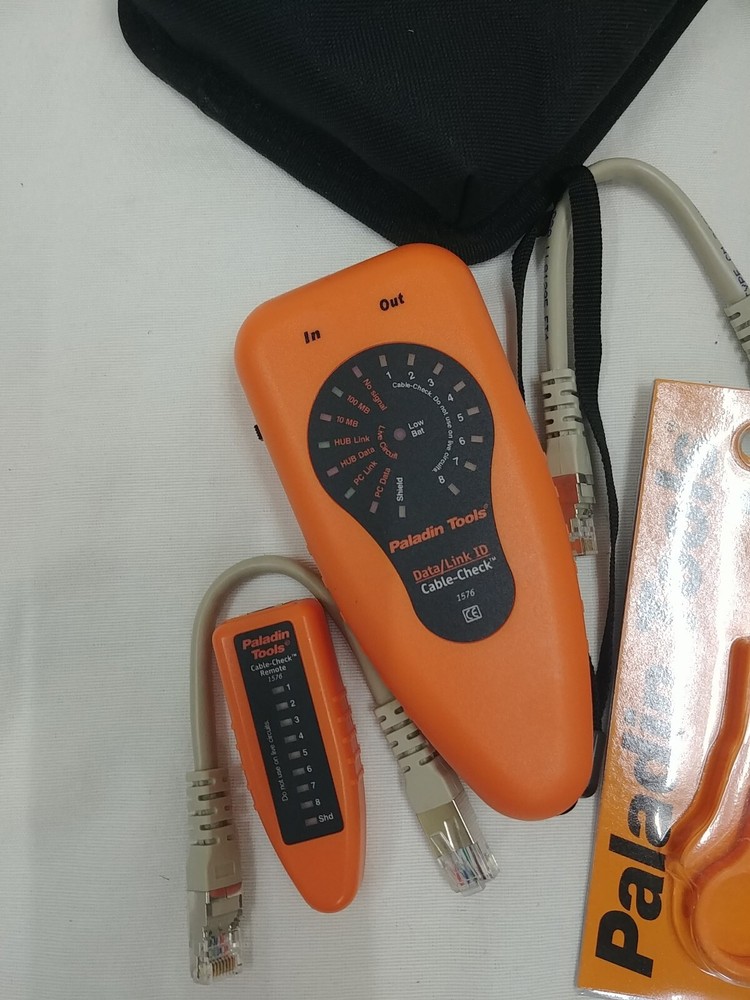 Paladin Tools Data/Link ID and Cable-Check PA1576 plus Accessories (*)
