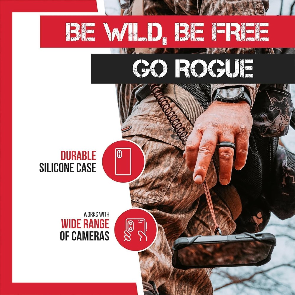 The Protector Phone Tether - Leash Rogue Black