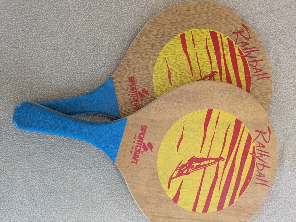 Vintage Rallyball Wooden