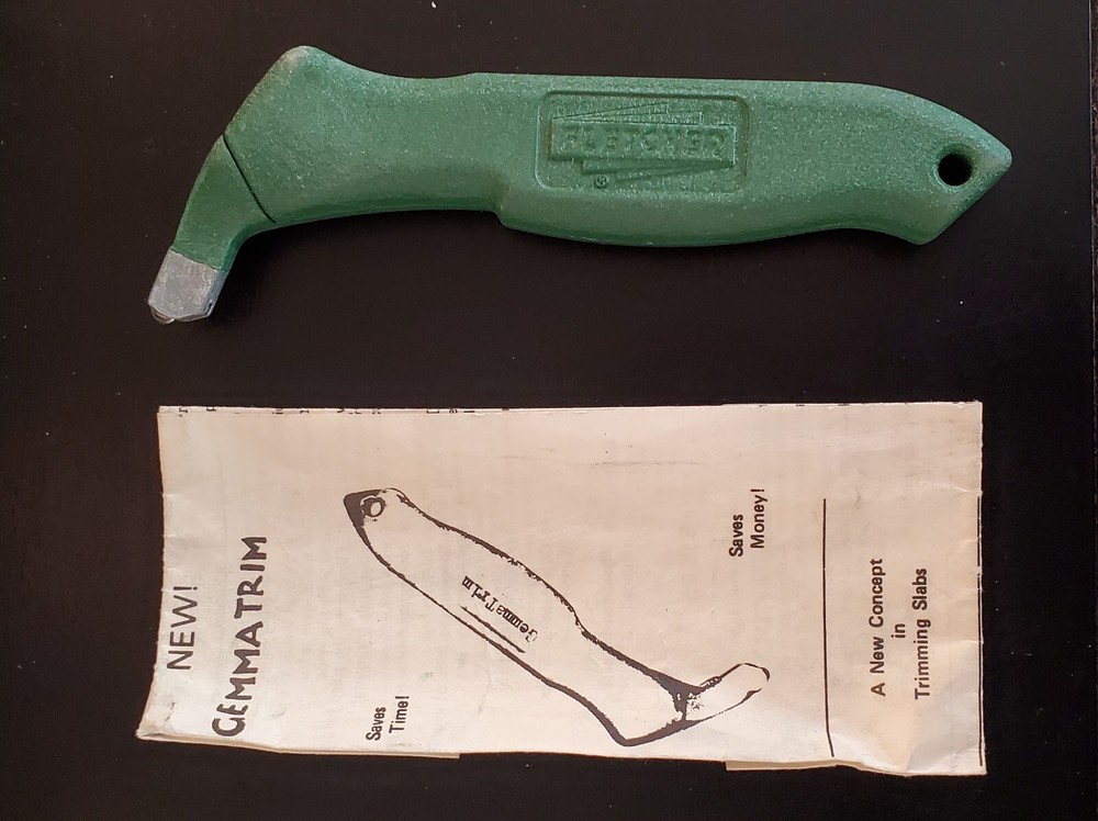 Fletcher Gemma Trim Lapidary Slab Trimmer.