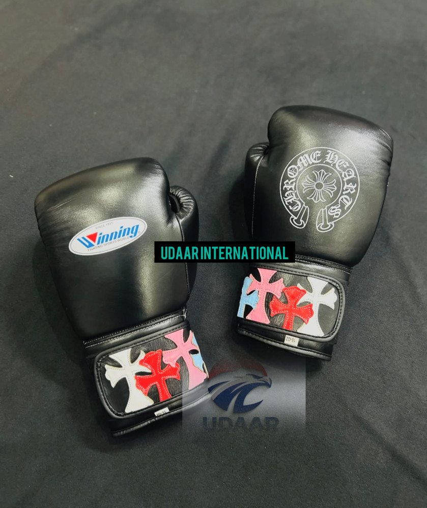 Chrome Heart Multicolor Boxing Sparring Set – Premium Quality Genuine Leather