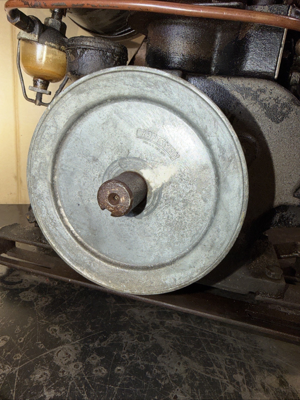 Antique Briggs & Stratton Model H Kick Start Aircooled Engine