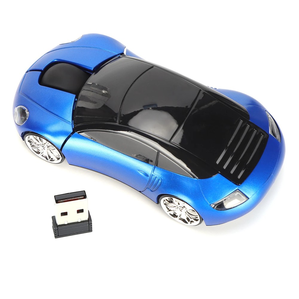 Computer Mouse Laptop Mouse Smart CarShaped Portable 2.4G Cordless Mouse with US