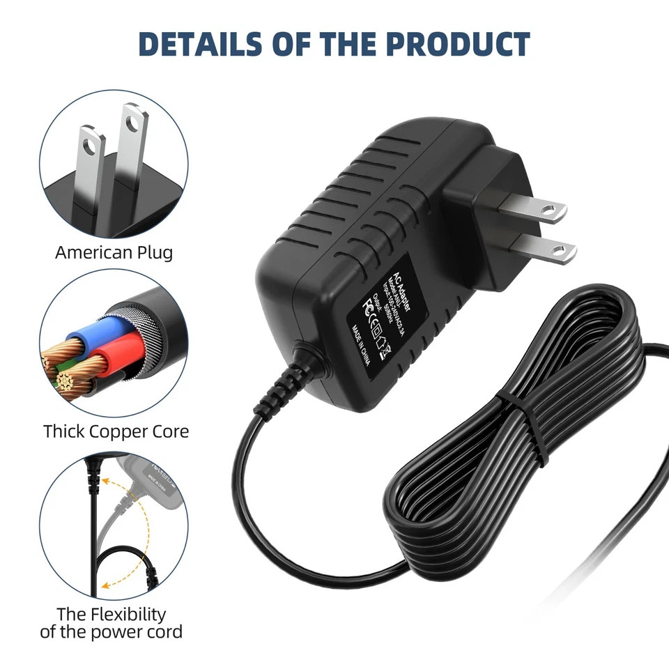 AC Adapter For BOSS VE-22 Vocal Performer Multi Effects Processor Power Supply