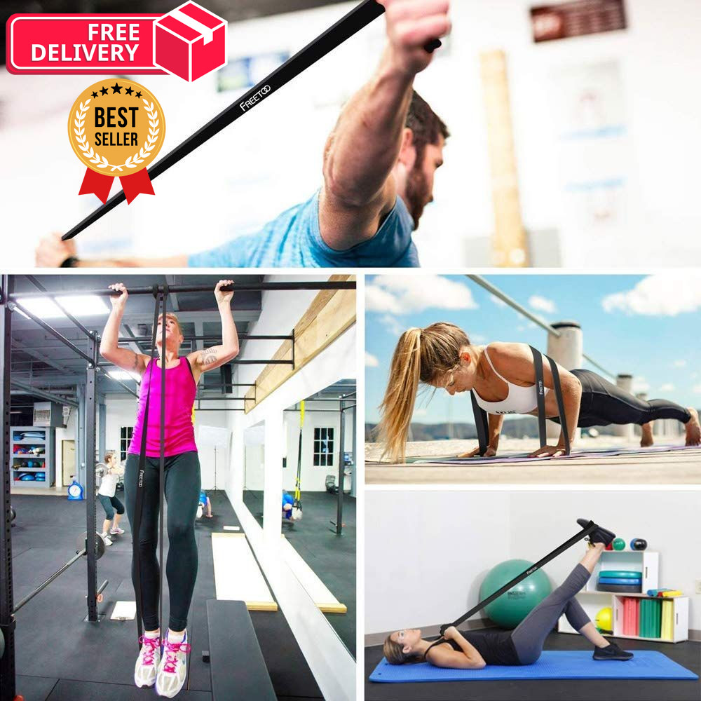 Pull-Up Bands Resistance-Bands Exercise-Bands - Pull up Black (25-65lbs)